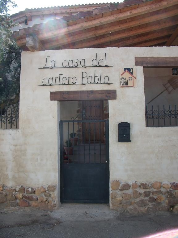 La Casa Del Cartero Pablo Vendégház Saldana de Ayllon Kültér fotó